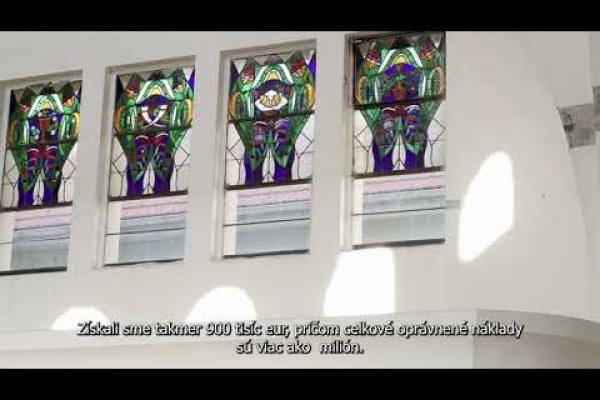 Embedded thumbnail for Videotrailer o pripravovanej obnove synagógy